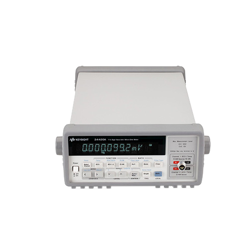 34420A Keysight 7½ digit Nanovoltmeter/Microohmmeter