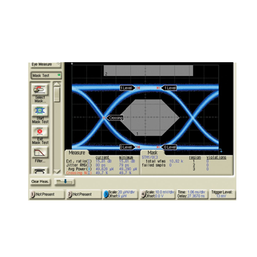 86100C Agilent Infiniium DCA-J Wide Bandwidth Oscilloscope Mainframe
