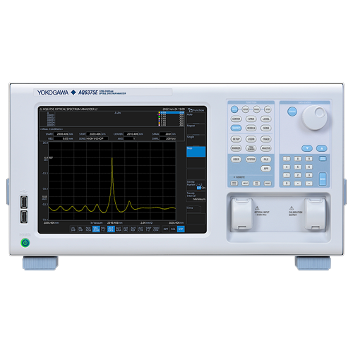 YOKOGAWA AQ6375E Long Wavelength Optical Spectrum Analyzer 1200 to 2400 nm and 1000 to 2500 nm